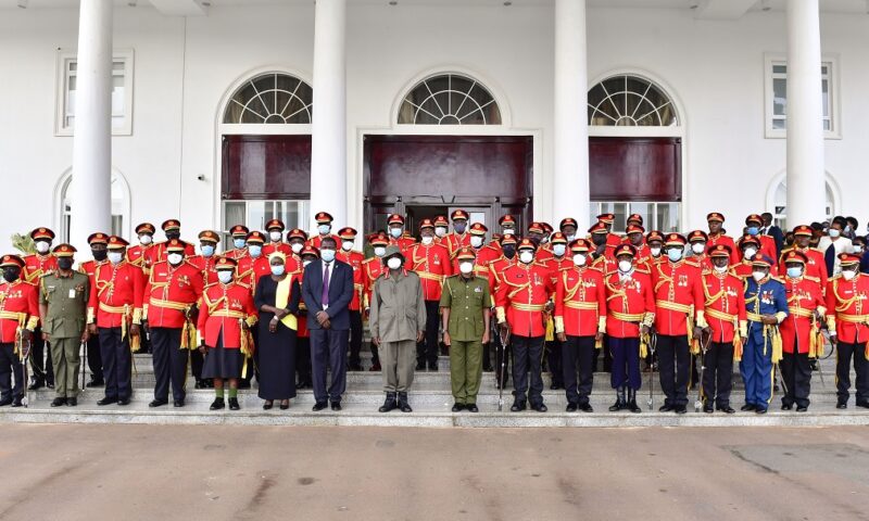 “Go And Do Something In The Economy,” H.E Gen Museveni Tells Retiring Army Officers