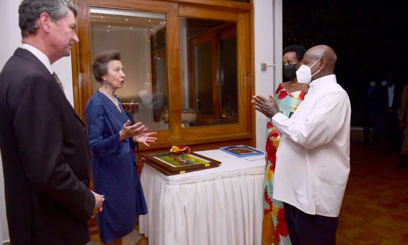Queen Elizabeth’s Daughter Meets Museveni In Kampala As She Kicks Off Royal Tours