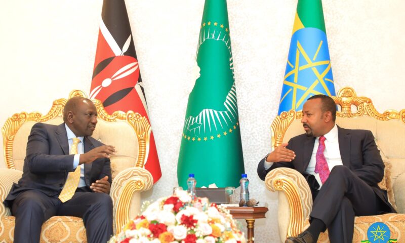 Kenya’s President Ruto Visits Ethiopia For Bilateral Meeting As Uhuru Kenyatta Is Set To Lead Peace Talks With Tigray Rebels