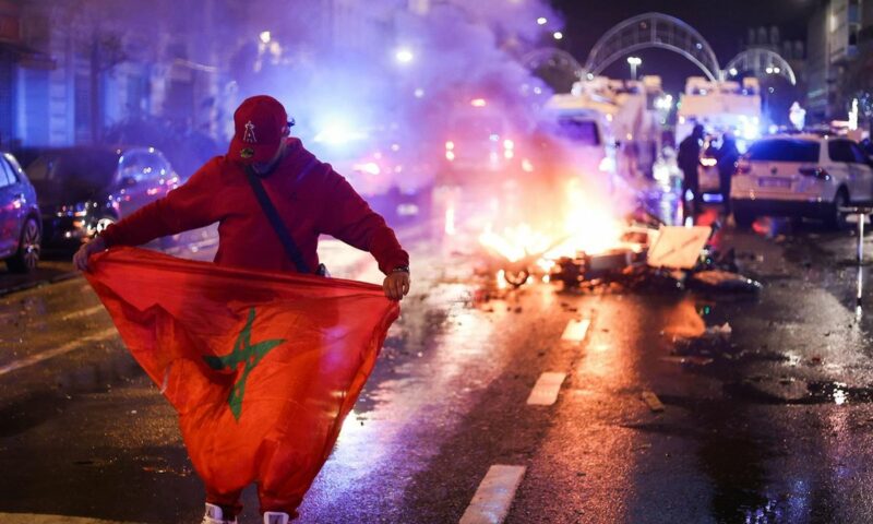 Riots Rock Belgium, Netherlands After Morocco’s ‘Shocking’ Win At FIFA World Cup