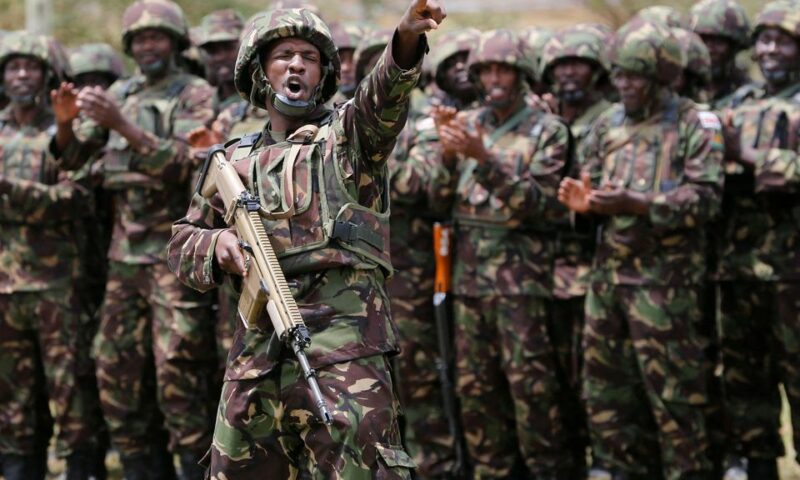 Kenya Sends 2nd Batch Of Commandos Into DRC Forests To Battle Rebels