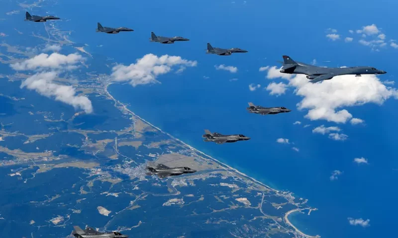 China & Russia Send Warplanes In And Out Of South Korea’s Air Defence Zone