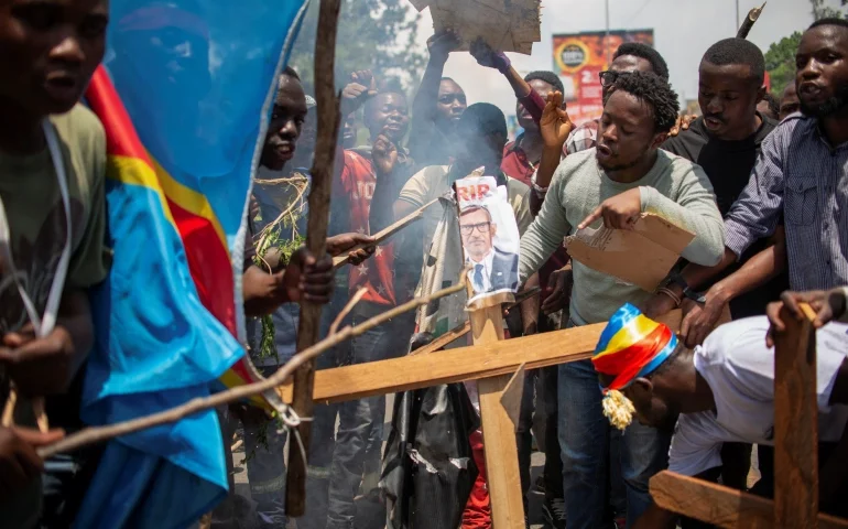 DRC Recalls Its Ambassador From Kigali After Expelling Karega From Kinshasha, Thousands Join Street Protests