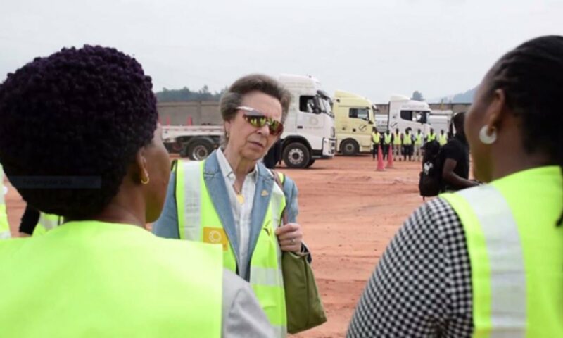 Princess Anne Visits Driving Centre In Mukono, Advocates For Women To Join The Truck Driving Industry