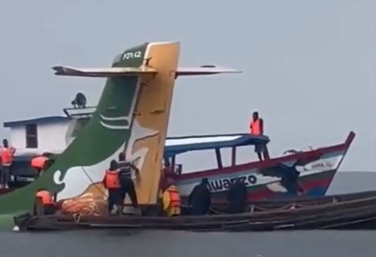 Passenger Plane Crashes, Lands Into Lake Victoria