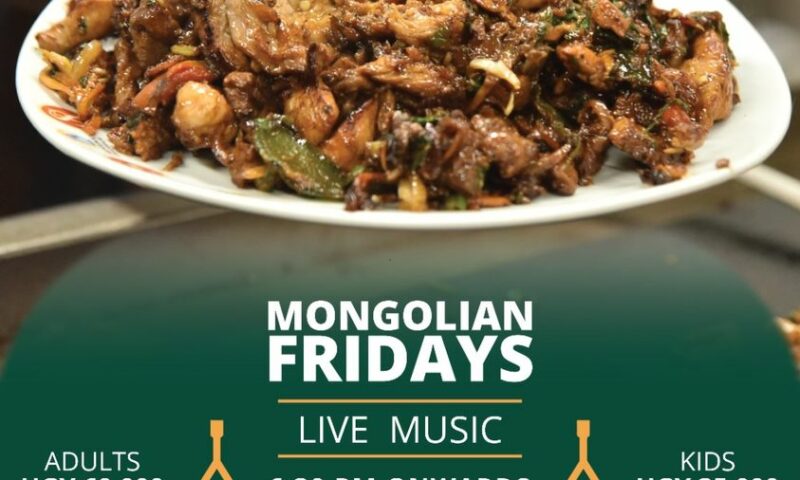 Mongolian Friday Offer Still Running, Come Tomorrow For Sumptuous Eats At Favorable Rates-Kabira Country Club