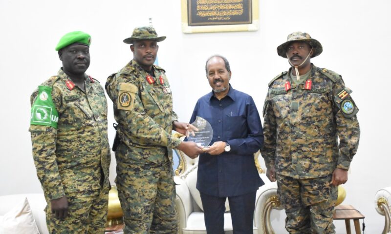 “UPDF Has Foot Prints In The History Of Somalia”-President Hassan Mohamud