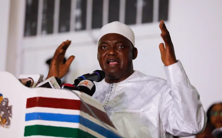 Coup! Several Arrested After Attempt To Overthrow Gambia President Adama Barrow