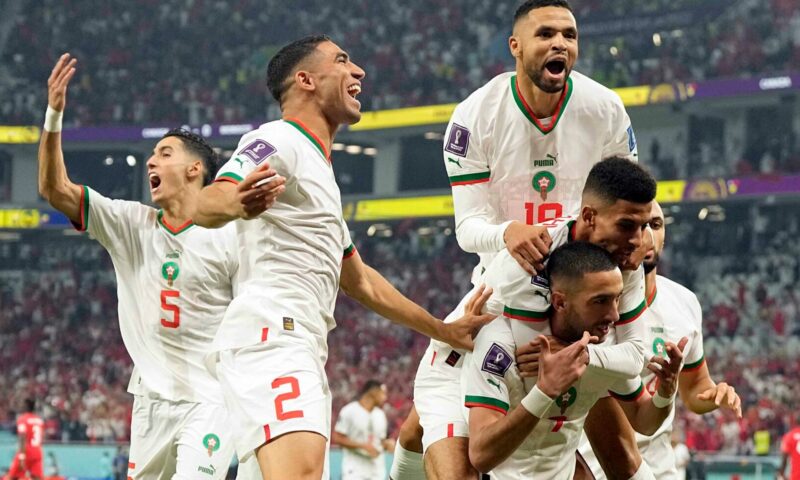 World Cup: Africa’s Morocco Top Group F To Enter Round Of 16, Germany Knocked Out By Costa Rica