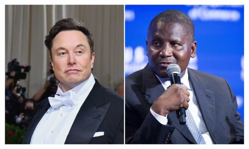 2023 World Billionaires: Dangote Leads Africa, Elon Musk Loses Position To French Tycoon