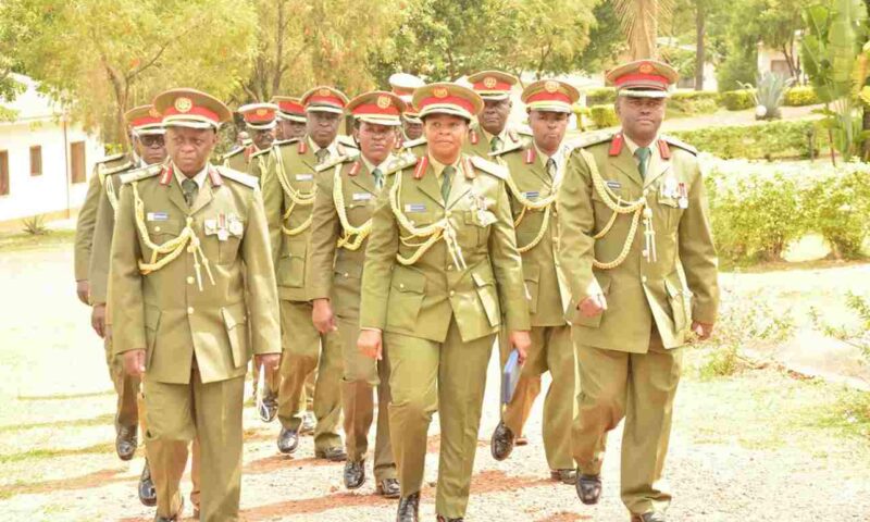 Col Edith Nakalema, 17 Others Graduate At National Defence College, Museveni Cautions Them Against Corruption