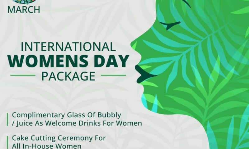 On 8th March We’ve A Special Package For All Women At Affordable Rates-Kabira Country Club Announces