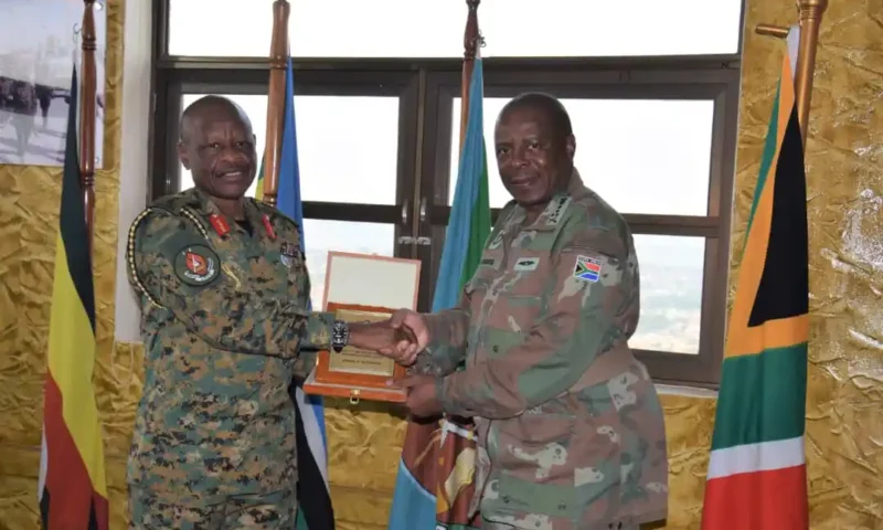 Uganda, South Africa Security Bosses Meet To Strengthen Defence Cooperation