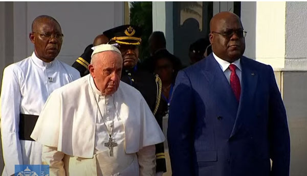 ​​​Amnesty International: Pope Francis Should Compel DRC, South Sudan Leaders To Address Impunity