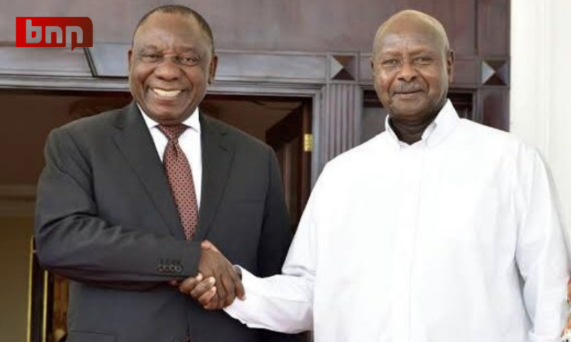 S.Africa’s Ramaphosa To Host Museveni On State Visit Aiming At Strengthening Bilateral Relations