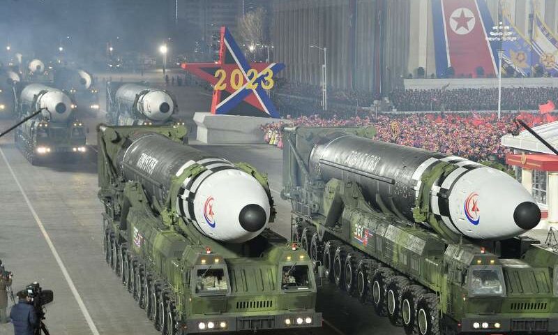 North Korea Shows Off Largest Number Of Nuclear Missiles