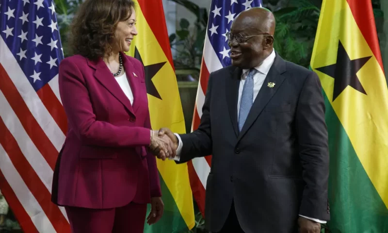 ”I Came Into Africa To See What You Lack So That We Provide” – Says US V/President As She Promises Mega Investments & Aid