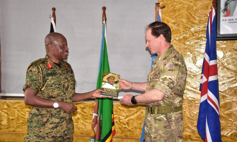 Uganda, UK Army Bosses Hold Talks On Deepening Levels Of Defence Co-operation