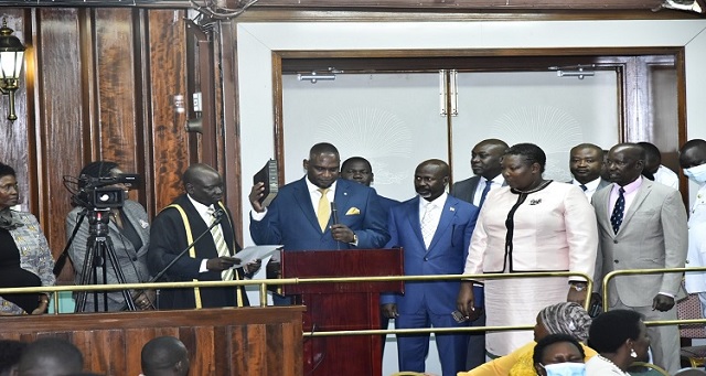 Late Okabe’s Son Sworn In As New Serere County Member Of Parliament