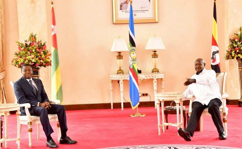 President Of Togo Visits Gen Museveni For A Lecture On How To Curb West Africa Insecurity