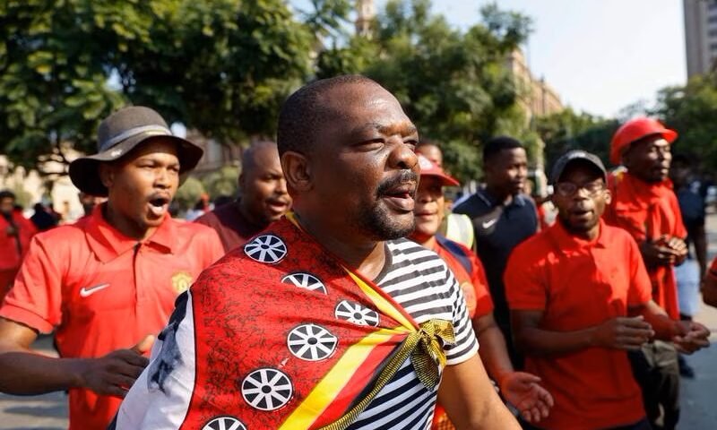 South Africans Engulf Streets Demanding For Ramaphosa’s Resignation Over Sluggish Economy