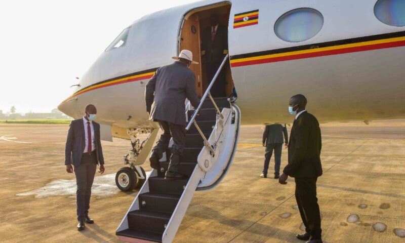President Museveni Flies To Algeria For 3day State Visit