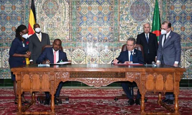 Museveni’s Visit Yields As Algeria, Uganda Sign Pacts To Boost Economic Cooperation