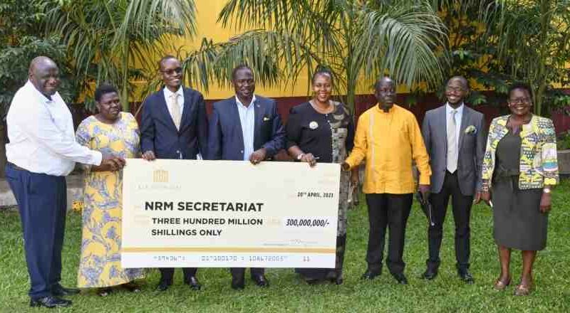 Museveni Donates Daily Monitor’s Shs300m To NRM Party For Construction Of Offices