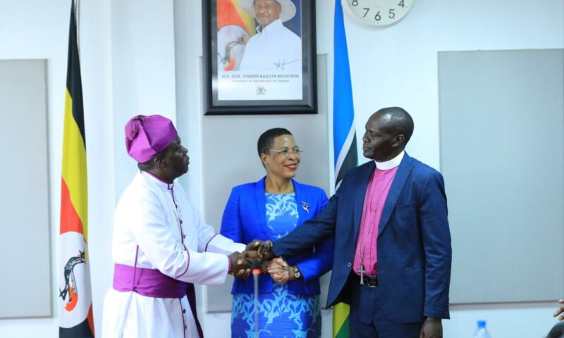 Speaker Anita Reconciles Kumi Diocese Bishops