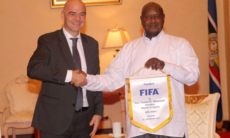 FIFA Boss Infantino Full Of Gratitude After Receiving Congratulatory Message From Museveni
