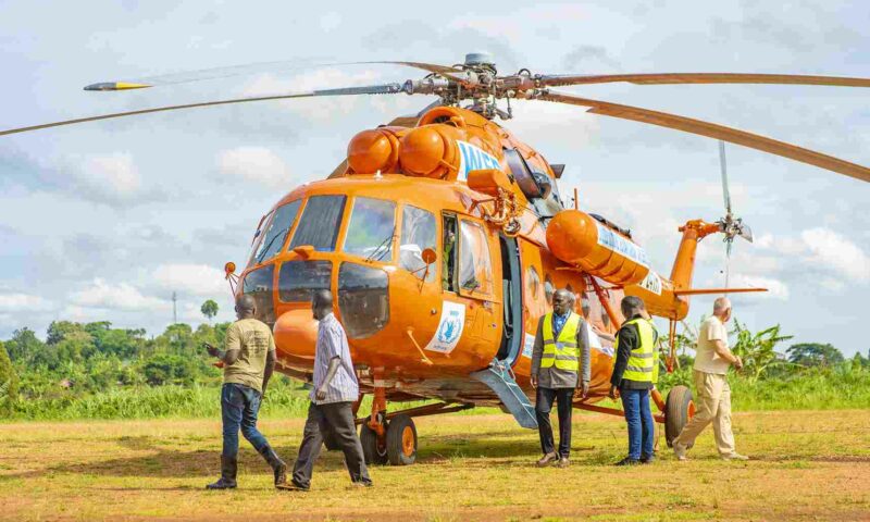 UN Paints Congo Helicopters Orange To Protect Against Attacks