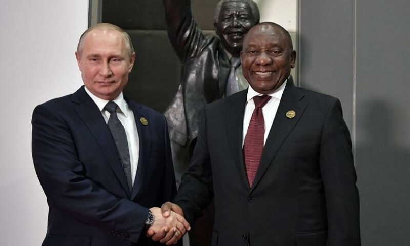 ”We Can’t Hate Our Friend Russia To Please West”-South Africa Welcomes Putin To Brics Summit