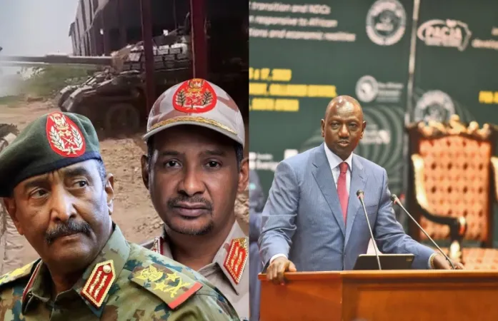 ‘’Stop The Nonsense’’ – Kenya’s Ruto Tells Sudan’s Fighting Generals