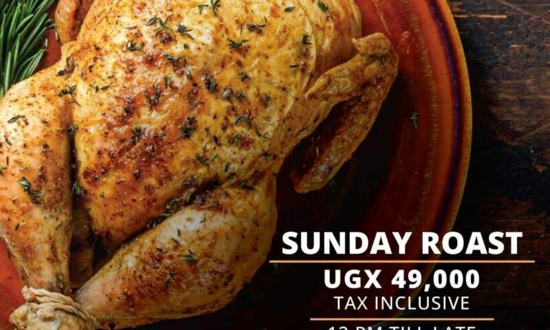 Indulge In Sumptuous Sunday Roast Inside Kabira Country Club For Just UGX49,000