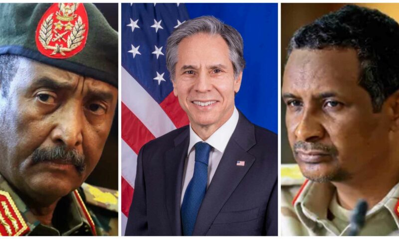 ”We’re Preparing Tough Sanctions Against Violent Sudan Generals”-US Secretary Of State Blinken