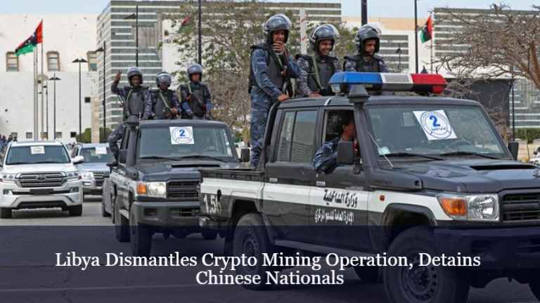 50 Chinese Nationals Arrested In Libya Over Cryptocurrency Mining