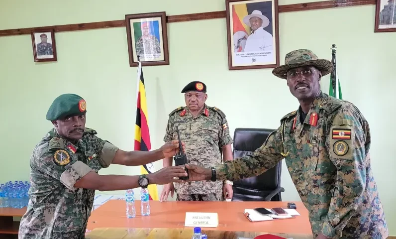 Military Police Changes Command: Maj Gen Don Nabasa Hands Over To Brig Gen Bainomugisha