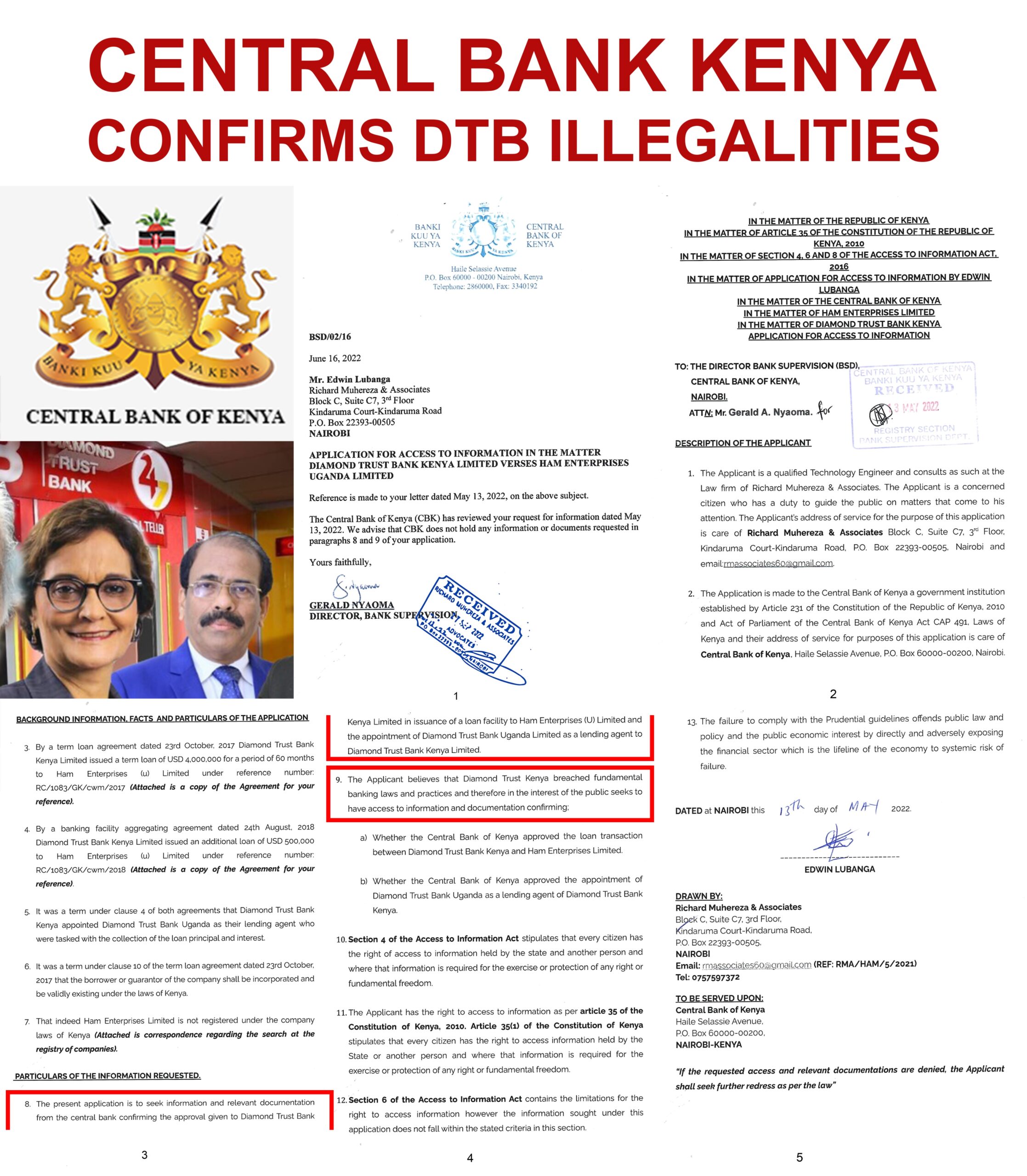 Supreme Court Receives Hamis Kiggundu's Application To Stop Judgement On DTB's Fraud Case 3 IMG 20230611 WA0017 1 scaled