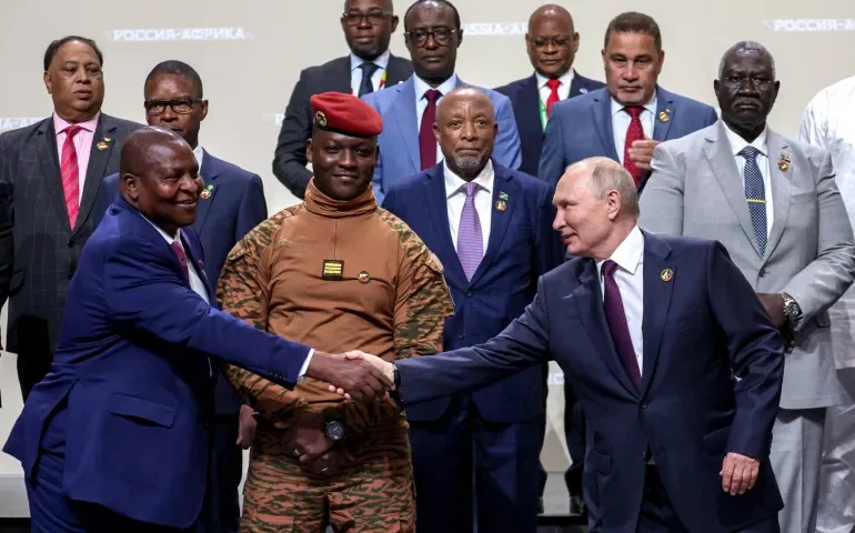 Stop Being Beggars, Go Back Home & Develop Your Countries: Burkina Faso President Blasts African Leaders Before Putin