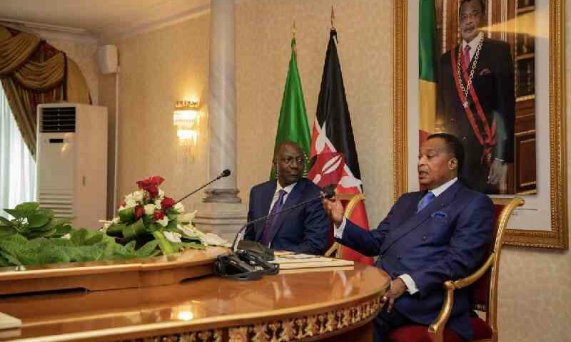 Regional Integration: Kenya, Congo-Brazzaville Abolish Visa Restrictions As They Seal 18 Cooperation Deals