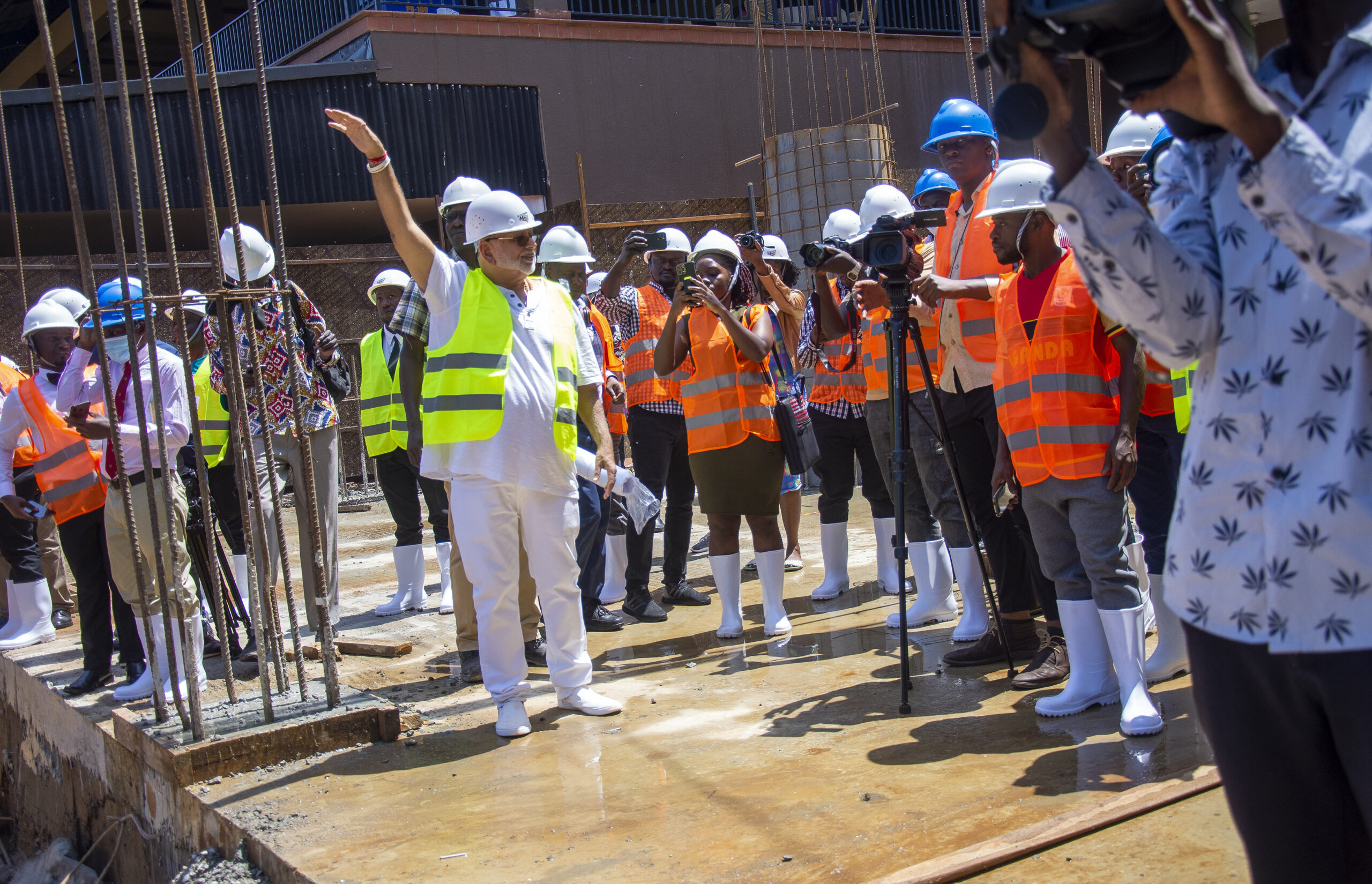 ''We're Not Degrading L.Victoria But Protecting It''-Sudhir Gives Update On Construction Of Multi-Billion Speke Convention Centre 9 SR MUNYONYO 5 scaled