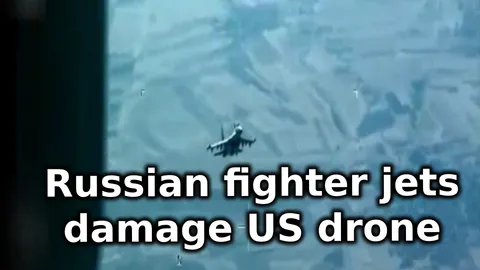 Russian Fighter Jets Damage US Drone Over Syria – America’s Military