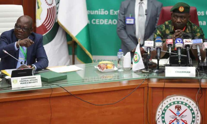 Military Intervention Is ‘Our Last Resort’-ECOWAS Warns Niger Coup Leaders