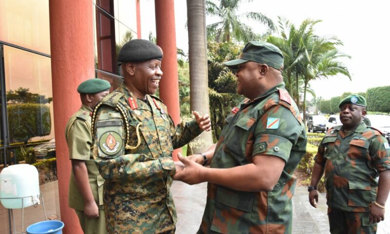 The War Against ADF Is Just Beginning: Vows CDF Mbadi As He Meets DRC Security Boss