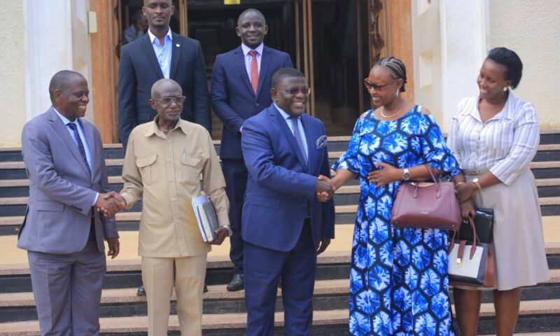 Minister Kabayo Visits Buganda Kingdom’s Deputy PM, Hold Sensitive Discussions