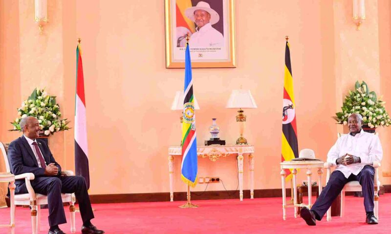 President Museveni, Al-Burhan Discuss Bilateral, Regional Issues