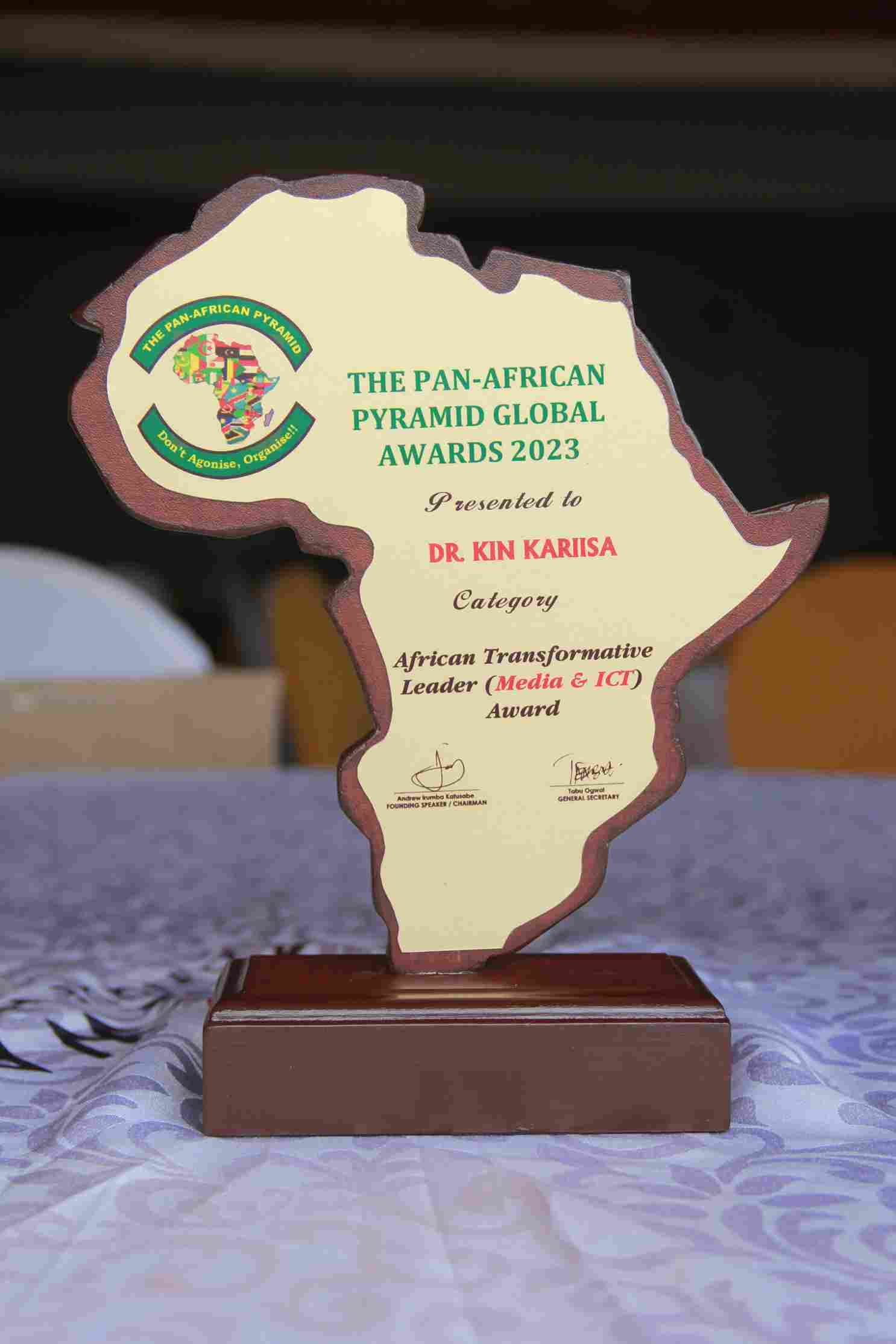 PAP Awards 2023: Here Is Why Dr Kin Kariisa Was Recognized