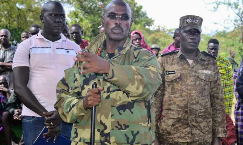 Let Us Join Hands To End Criminality And Insecurity In Karamoja Sub Region – Maj Gen Don Nabasa To Locals