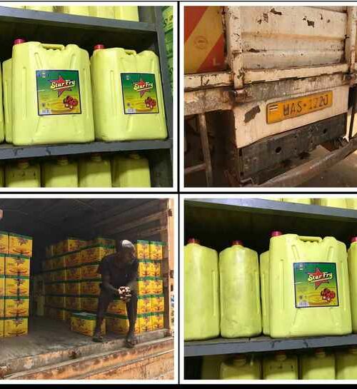 URA Seizes Over 3000 New Phones, 3000 Liters Of Cooking Oil From Smugglers