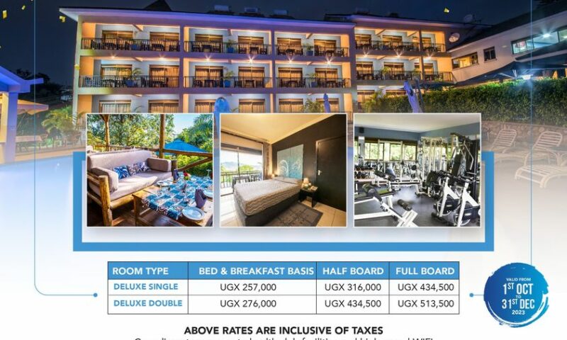 Need A Getaway This Festive Season? Book Your Stay A Dolphin Suites Bugolobi & Enjoy Their End Of Year Promos